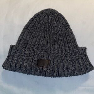 Vintage Levi's Dark Gray Knit Beanie